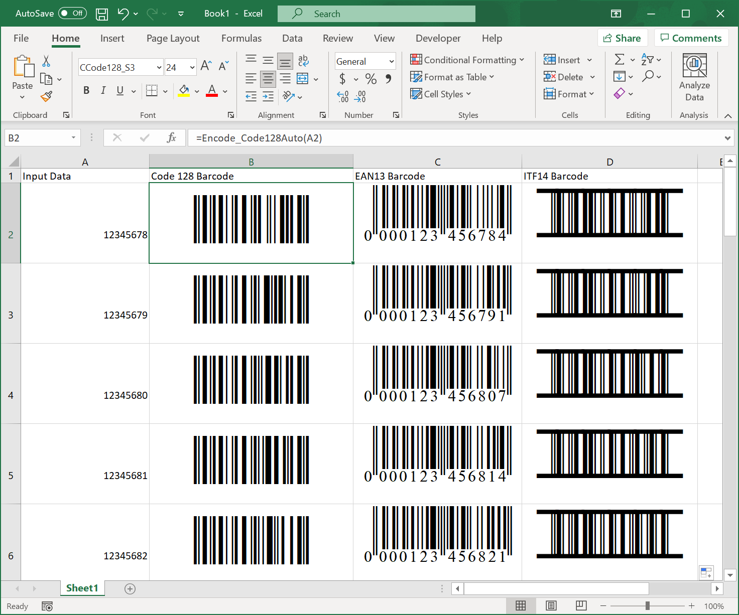 Barcode Generator For Excel 2007 Porgames